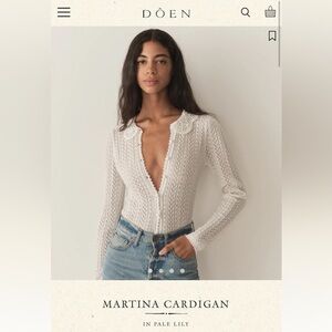 Doen Martina Cardigan!